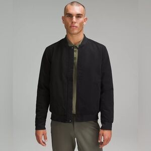 NWT Lululemon Men’s Switch Over Bomber Jacket BLK Black Size XLarge
